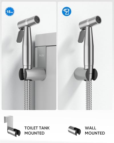 Arofa Hot and Cold Bidet Sprayer for Toilet, Warm Water Bidet Attachment - Image 4
