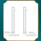 Floor Mounted Faucet Outdoor Water Pipe Vertical Fountain Irrigation Column,Large Stainless Steel Garden Water Column Faucet - Freestanding Outdoor Antifreeze System for Efficient Irrigation - Image 6