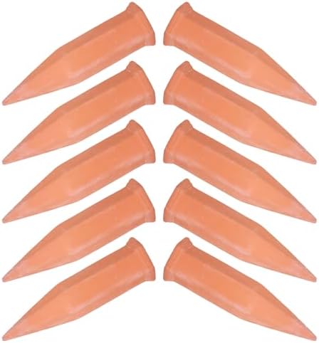 YARNOW 12Pcs Ceramic Plant Watering Spikes, Clay Self-Watering Globes by YARNOW