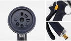 Hose Nozzle, Heavy Duty Hose Sprayer with 8 Adjustable Watering Patterns, Thumb Control Garden Hose Nozzle with Ergonomic Grip, - Image 4