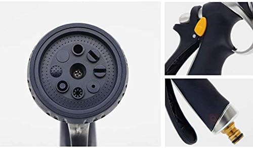 Hose Nozzle, Heavy Duty Hose Sprayer with 8 Adjustable Watering Patterns, Thumb Control Garden Hose Nozzle with Ergonomic Grip, - Image 4