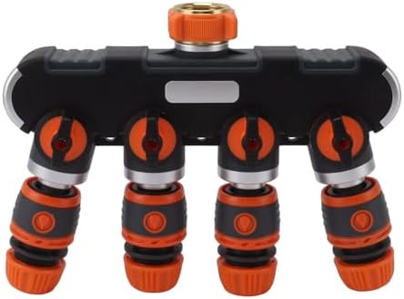 4 Way Hose Splitter for Garden Irrigation by Unknown