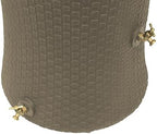 Good Ideas 50 Gallon Nantucket Rain Barrel Planter, Coyote Granite - Image 4
