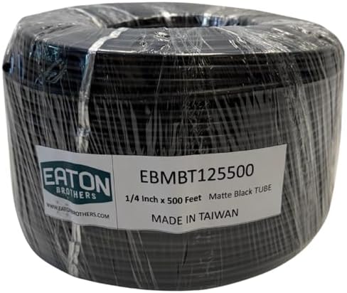 Eaton Brothers 1/4 Inch Drip Irrigation Tubing 500 ft – Flexible Blank Irrigation Hose for Drip Irrigation Systems, UV-Resistant Garden Irrigation Line for Raised Beds and Greenhouses - Image 7