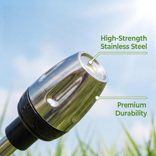 Power Blasters Water Hose Nozzle, High Pressure Sprayer with Soap Dispenser, 3 Spray Modes 360° Rotating Pressure Washer Nozzle for Garden Hose, Car Washing, Yard Patio Pets - Image 4