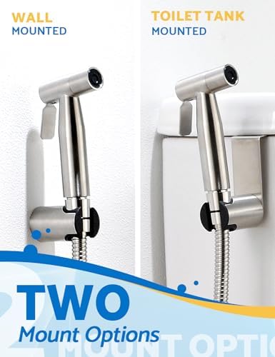 BRITULIF 3-Pack Handheld Bidet Sprayer for Toilet, Adjustable Pressure - Image 3