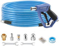 RIDGE WASHER Sewer Jetter Kit for Pressure Washer, 50FT by RIDGEWASHER