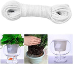 4X Self Watering Rope Drip Irrigation Cotton Wick Cord String for Planter Flower Pot Automatic Watering Device System Suitable for Home Garden Office - Image 6