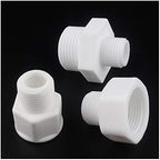 Tube Connector 30pcs 1/2" 3/4" 1" Male/Female Thread Reducer Joint Bushing Joints Garden Drip Irrigation Water Pipe Connectors Repair Fittings Drip Irrigation Fittings Kit ( Color : 3I4 1 Inch Male ) - Image 3