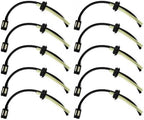 10Pcs Fuel Hose Pipe Kit W/Fuel Filter For 4 Stroke Trimmer Brushcutter Lawnmower Garden Repair Lawn Mower Trimmer Supply by Unknown