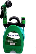 Portable Garden Hose Reel,10m Hose Storage Mini Water Pipe Set for Car Washing/Flowers Watering Wall Mounted Water Pipe Rack Hose Reels by Unknown
