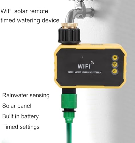 Solar WiFi Water Timer, Automatic Garden Irrigation - Image 2