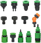 Pipe fitting Garden Tap 1/4" Hose Quick Connector Barb Water Pipe Joint Male Female Thread Drip Irrigation Adapter(G) by Unknown