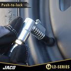 JACO Lightning L2 Quick-Connect Tire Air Chuck - 1/4" F-NPT (Open Flow) (2-Pack) - Image 5