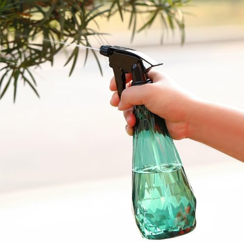600ml Sprayer Bottle Plant Flower Watering Cans Manual Mist Water Spray Pot Household Garden Irrigation Tools 1pc(Gray) - Image 4