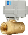 2 Way Brass 1" 12VDC 9-24VDC 0-10V NPT Proportional Integral Modulating Control Motorized Ball Valve by HSH-Flo