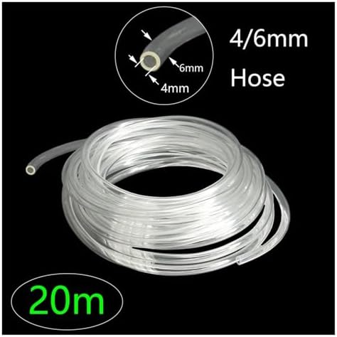 Ship accessories 4/6/8/12/16/20/25mm Garden Watering Hose Transparent Flexible PVC Plastic Pipe Water Sprinkler Irrigation 1/4 3/8 1/2 3/4 1" Irrigation accessories(30mm) - Image 4