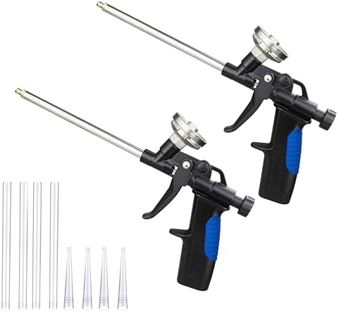 Precision Max Foam Spray Applicator Gun, PU Insulating Foam Applicator Gun for Precise Dispensing, Heavy-Duty Professional Foam Gun for Construction and Home Improvement (2 Pack) by TYTANProfessionalUSA