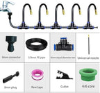 360 Curved Garden Automatic Irrigation System, Automatic Drip Irrigation Kits, Universal Spray Kit for Garden, Plant Watering System (65.6 FT) - Image 5
