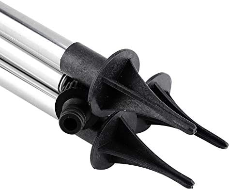 SUNGOOYUE Adjustable 24m Stainless Steel Garden Sprinkler Metal Tripod Zinc Bird Sprinkler 360 Degree Rotation 1 2 Inch Internal Thread for Lawn Garden Yard Irrigation - Image 4