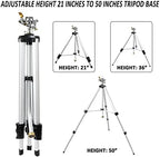 STYDDI Heavy Duty Impact Sprinkler on Tripod Base, Extra Tall Metal Pulsating Telescoping Tripod Sprinkler for Large Area, Yard, Lawn, Garden, Waters up to 90 Ft. Diameter, Legs Extends Up to 50-inch - Image 3