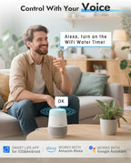 Insoma WiFi Water Timer for Garden Hose, Brass Inlet Outlet - Image 5