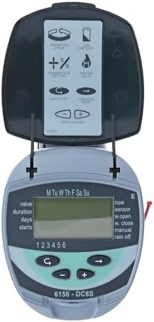 Galcon 6100 "S Series 2 Wire Irrigation Controller - Stations : 6 by Galcon