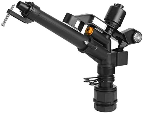 Adjustable 360 Degree Rotating Sprinkler | Farm Irrigation Tool for Lawns/Orchards | 1.5in to 1in Female Thread with Adapter | Sturdy Plastic - Image 6