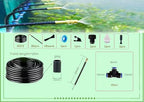 New drip Irrigation kit, Automatic Garden Watering System, Quick Connector and 360-degree Bending Dropper atomizing Copper Nozzle, Garden Plant Lawn Courtyard Watering System. (82FT) - Image 2