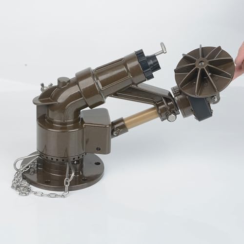 JOSBY 360° Rotary Irrigation Spray Gun, Automatic Rotating Farm Sprinkler Gun with Nozzle Kit, Impact Mini Gun Sprinkler, Coal Yard Dust Removal Spray Gun, for Farmland Irrigation System - Image 6