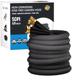 50 FT Garden Hose, Non-Expanding Water Hose, Ultra Flexible, Burst-Resistant, Kink-Free, High-Pressure Garden Hose for Easy All-Weather Use on Lawns, Gardens, and Outdoor Cleaning by GAMSOD