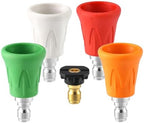FIXFANS Pressure Washer Nozzle Guard, High Pressure Washer Hose Reel for Water/Air/Oil - Image 2