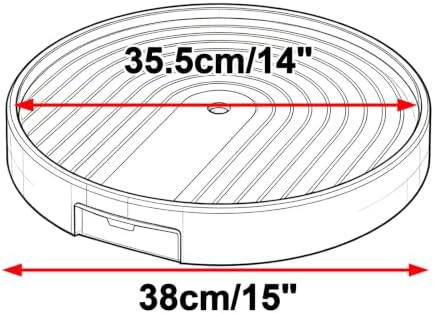 Bottom Watering Tray, Plastic Plant Trays with Wheels, 2 Pcs - Image 2