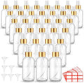 Fumete 36 Pcs 4oz Glass Spray Bottles Fine Mist, Clear, Simple by Fumete