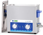 DK SONIC Ultrasonic Cleaner,6L 180W Sonic Cleaner with Heater&Mechanical Timer,Ultrasonic Carburetor Cleaner for Cleaning Gun,Engine,Carburetors,Chains(Include Basket) by DKSONIC