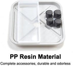 Rolling Plant Stand with Water Drawe, Bottom Watering Tray with Wheels - Image 5