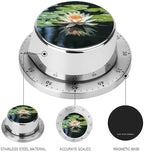 Water Lily Digital Timer for Kids Stainless Steel Mechanical Kitchen Timer Sleek Cooking Timer 60 Minute Cute Countdown Timer for Baking Cooking Home Kitchen Gift - Image 3
