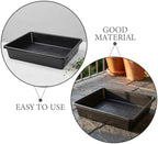 SEWACC 2 Set Seed Starter Tray Thickened Black Plastic with Drainage Holes - Image 3