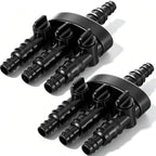 2 Pack Statuary Splitter 3 Way for Pond & Fountain Pumps by Unknown