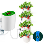 Automatic Self Drip Irrigation Kit, Programmable Timer, 1.2L / min Indoor Self Watering System, Supports 8 Potted Plants, Smart Water Control, DIY Vacation Watering - Image 3
