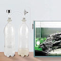 CO2 Generator System Kits, DIY CO2 Aquarium Regulators, CO2 Kits for Aquarium Moss Plants, CO2 Accessories with Pressure Gauge Air Flow Adjustment Valve, D201 by Hilitand