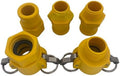 Banjo Premium Garden Hose Fittings Kit, Quick-Connect Cam Arms, Reinforced Polyproylene, Leak-Free Construction | GHKIT by Unknown