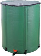 50 Gallon Collapsible Rain Barrel, Portable Rain Water Collection Barrel, Rainwater Collection System with Spigots and Overflow Kit, Rain Barrels to Collect Rainwater from Gutter for Garden by ANTSKU