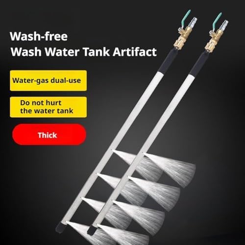 Radiator Cleaner, 23.6 Inch（60cm） Thickened Radiator Cleaning Wand with Water & Air Dual-Purpose Connector, Flat Radiator Cleaning for Garden Hose (1) - Image 3