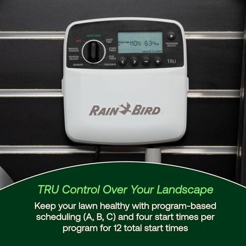 Rain Bird TRU6I Program-Based Indoor Irrigation Controller/Timer, WiFi Ready, 6-Zone/Station - Image 2