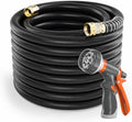 SPECILITE Garden Water Hose 150 ft x 3/4", Heavy Duty & Kink-less, Black by SPECILITE