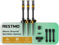 RESTMO Sprinklers for Yard, Above Ground Irrigation Garden Sprinkler System by Restmo
