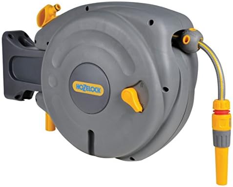 HOZELOCK - Auto Reel Wall-Mounted Reel 10m: Easy to Install, Child-Lock, Auto-Rewind, Ready-to-use Reel with Nozzle, Fittings, Hozelock Hose and Accessories Included - 5 Year Guarantee* [2485R0000] - Image 5