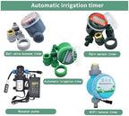 Garden Supplies 50M-5M DIY Drip Irrigation System Automatic Watering Garden Hose Micro Drip Watering Kits with Adjustable Drippers Nozzle(KIT001-40M) - Image 7
