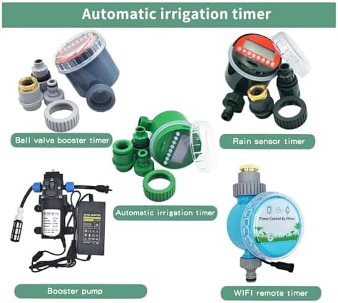 Garden Supplies 50M-5M DIY Drip Irrigation System Automatic Watering Garden Hose Micro Drip Watering Kits with Adjustable Drippers Nozzle(KIT002-30M) - Image 7